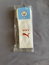 Manchester City Puma White Socks Size UK 6-8
