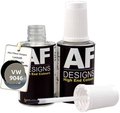Lackstift für VW / Volkswagen Papyrus Metallic 9046 schnelltrocknend 2x20ml