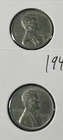 1943 lincoln cent Steel Penny