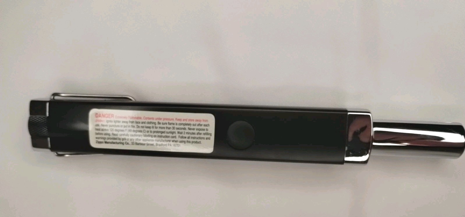 Harley Davidson Zippo MPL Lighter Refillable Butane Long For Grill Fireplace 