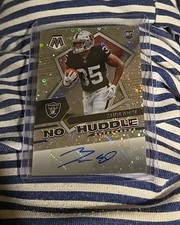 2022 Mosiac NO Huddle Zamir White rookie autograph auto RAIDERS 