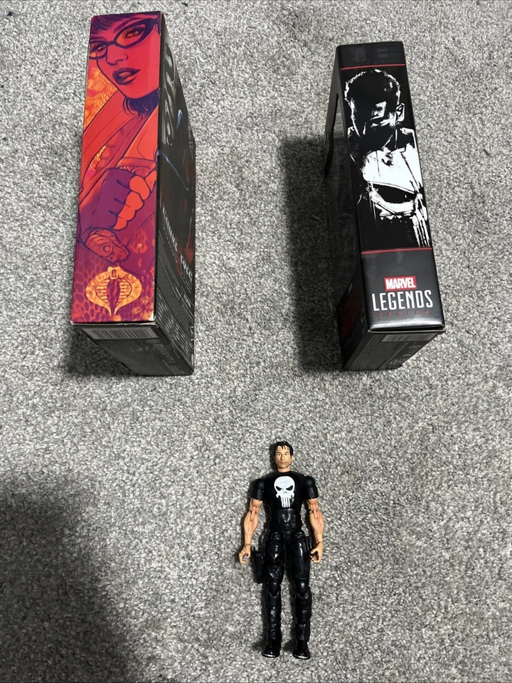 Paquete Marvel Legends Born Again Punisher/G.I Joe Foto 2 de 4