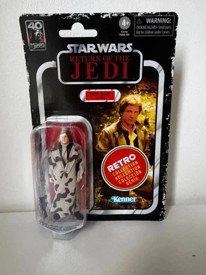 figurine Star wars vintage retro collection Han Solo Endor Retour jedi Neuf 10cm - Photo 1/2