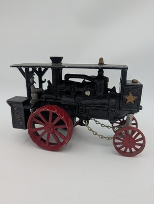 Vintage HUBER Steam Engine Die-Cast Tractor Irvins Repro Creston OH