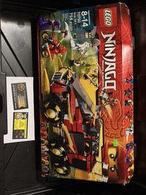 SEALED New LEGO NINJAGO Masters of Spinjitzu Ninja DB X 70750 DAMAGED Box RARE