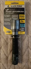 LuxPro 280 Lumen Tactical Pocket LED Flashlight Tackgrip LP290V2 Black/Green