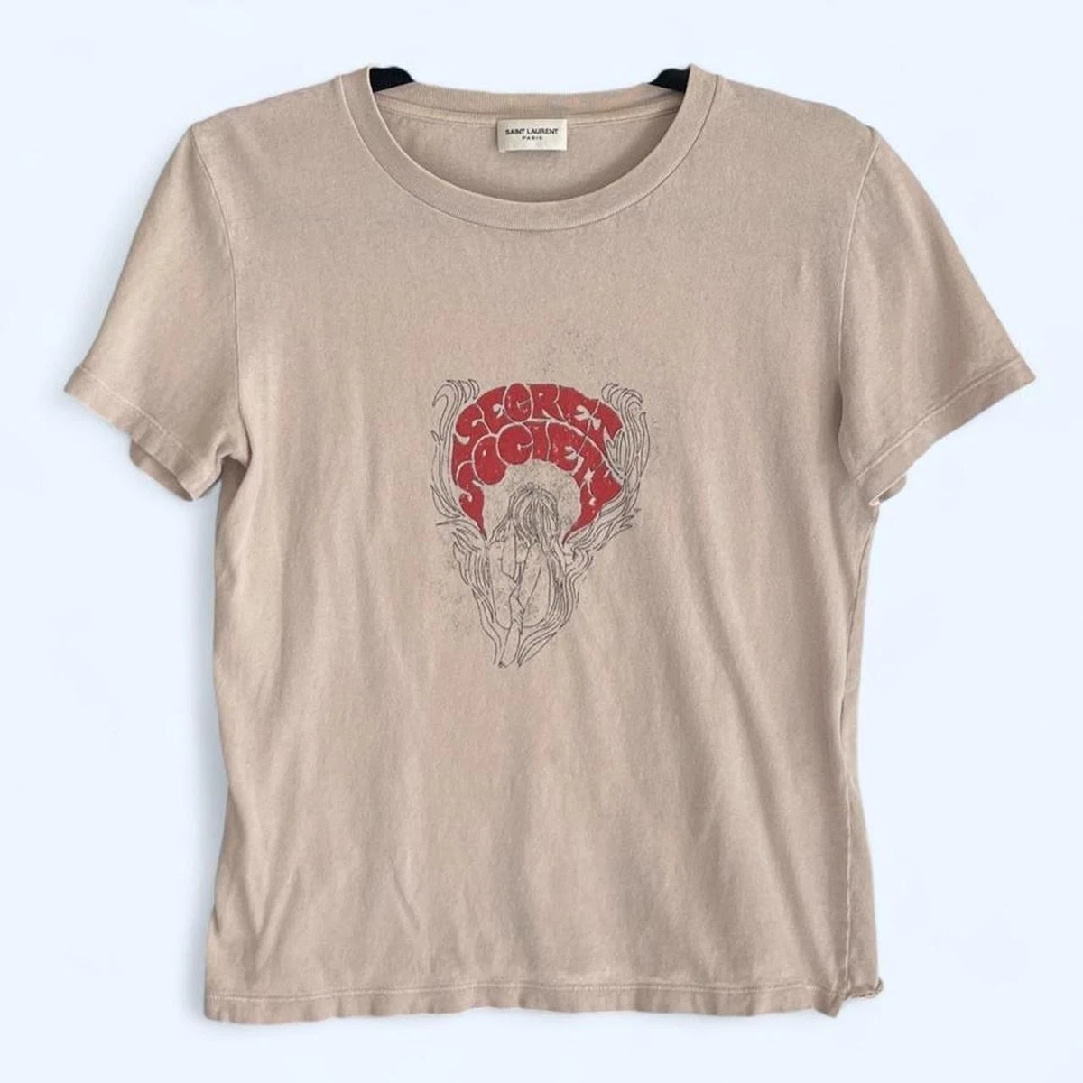 Saint Laurent Regular Size T-Shirt Tops for Women for sale | eBay