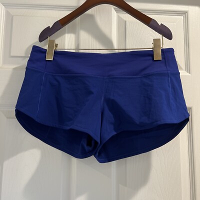 NWOT Lululemon Speed Up Low Rise Shorts 2.5    Larkspur size : 8