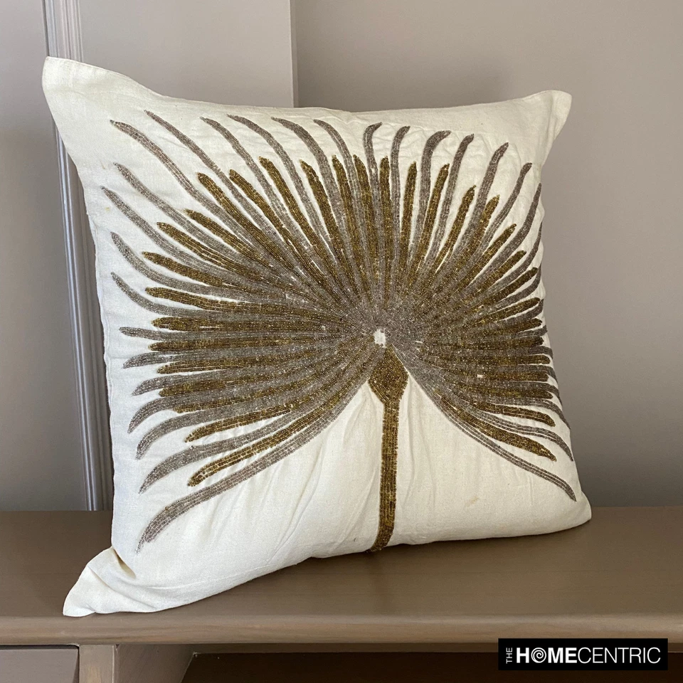 Couch Cushion Cover White 16"x16", Home Decor Silk - Love Grows On Trees - Image 4 of 4