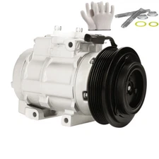 A/C Compressor w/Clutch For Ford F-150/ 250/350 4.6L/5.4L 2007 2008 2009 2010