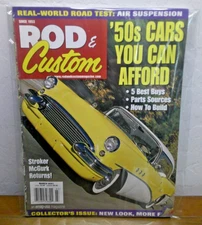 Rod & Custom Magazine! March 2000~Custom Yellow & White 1955 Buick on Cover LOOK