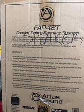Atlas Sound FAP62T Pair of 6" Coaxial Speaker with 32W Transformer (Pair)