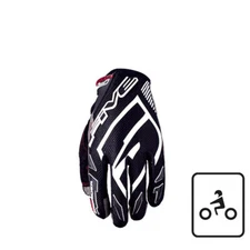 FIVE MXF PRORIDER S GLOVES BLACK/WHITE (S)