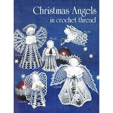 Christmas Angels Crochet Pattern, Christmas Ornaments, Christmas Decor