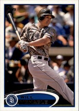 2012 Topps #132 Will Venable San Diego Padres
