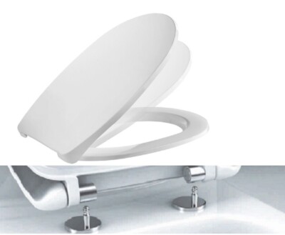 Ramm Toilettensitz passend Roca Mitos, weiß, Softclose