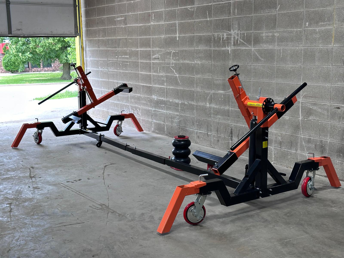 Auto Hydraulic Car Rotisserie 4500 lb Capacty + 3 Ton Air Jack | eBay