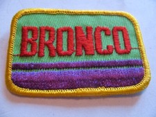 Vintage FORD BRONCO Auto Automobile Car  3" Sew On Patch Free Shipping