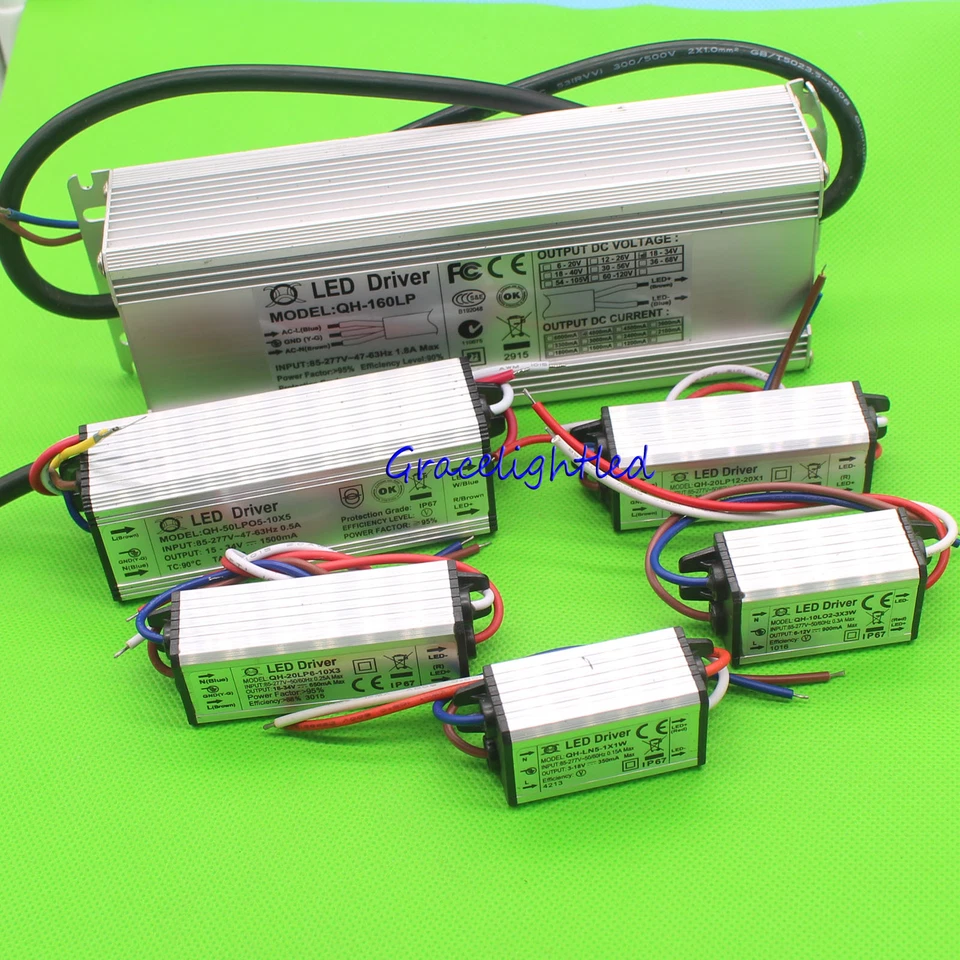 High Power Supply LED Driver 3W 10w 20w 30w 50w 100w 150W 200W For light chip - Image 3 of 3