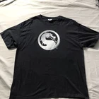 Mortal Kombat Video Game Vintage Shirt XL Black Vs DC Universe Playstation