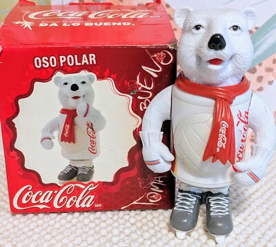 Coca-Cola 2005 Oso Polar DA LO BUENO Christmas Decoration Ornament