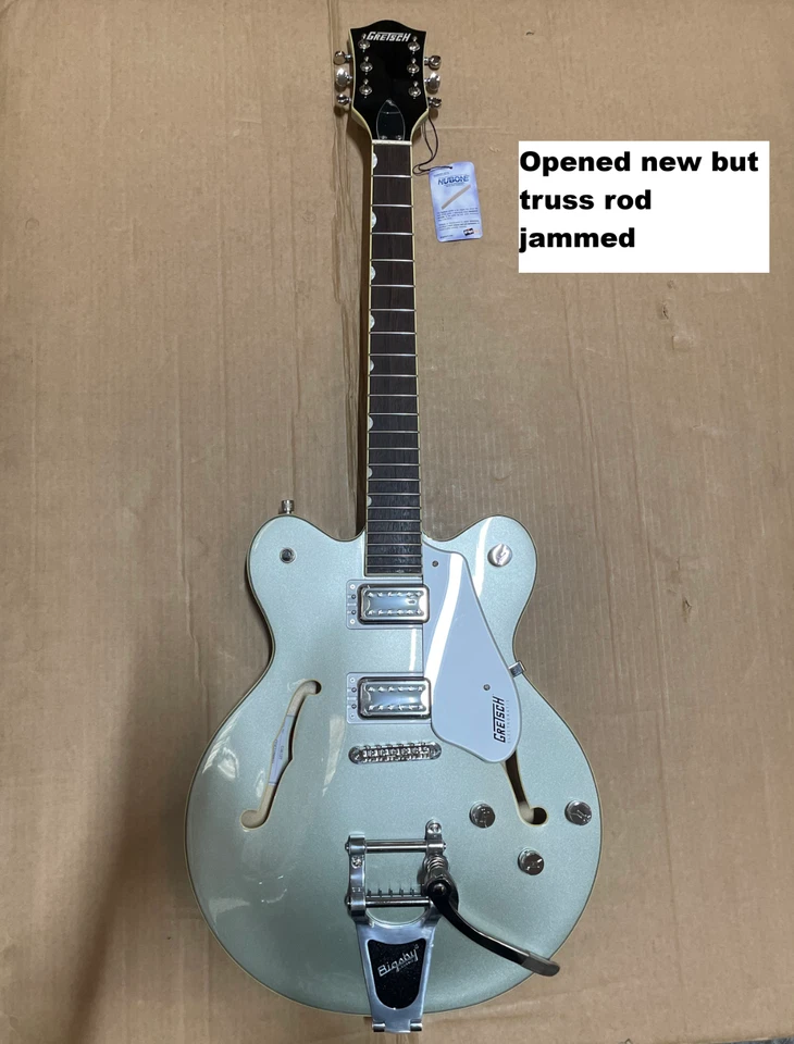 Gretsch - G5622T Electromatic Center Block - Aspen Green, HH, Non-Locking Tremol, photo 1 of 5
