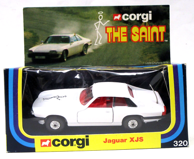 1978 Corgi #320 THE SAINT JAGUAR XJS 1/36 diecast mint in window