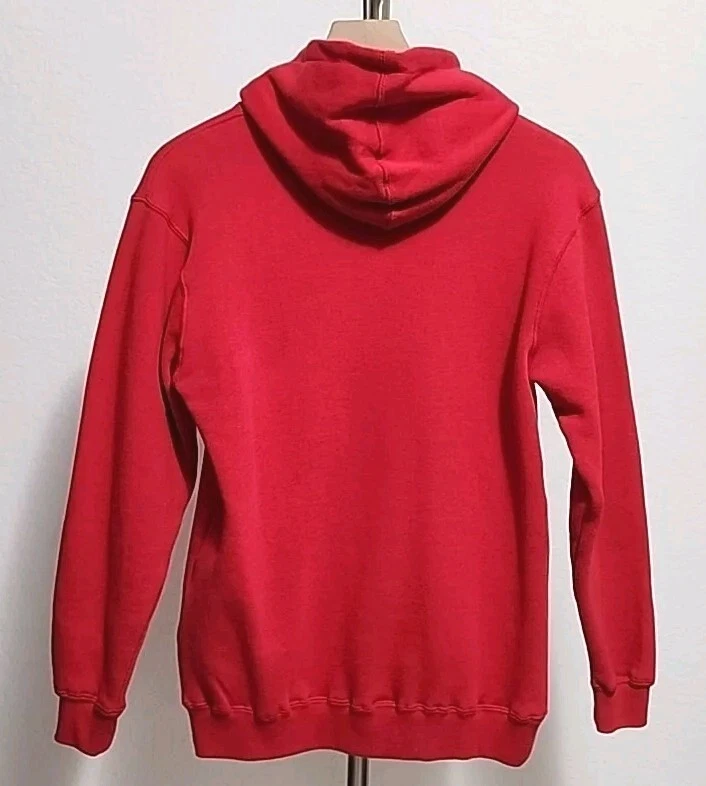 Etnies Skate Hoodie Hooded Sweatshirt Red Classic Logo Unisex Youth Large 🎁 - Image 3 of 4