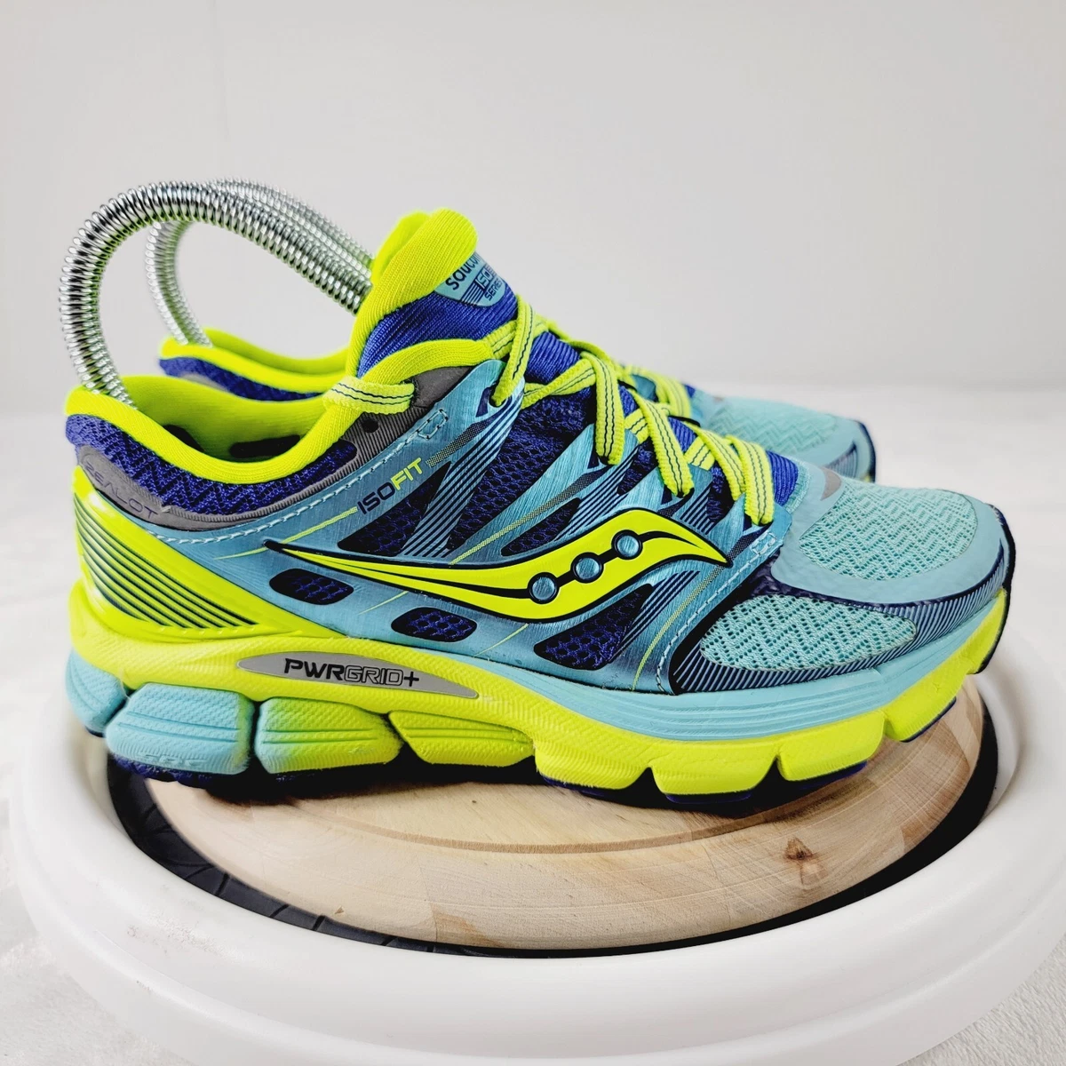 Saucony Womens Zealot ISO S10269 1 Blue Running Shoes Sneakers Size 5