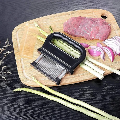 Neu Fleischklopfer mit 48 Edelstahl Ultra Scharfe Nadel Klingen BBQ Werkzeug - Bild 6 von 10