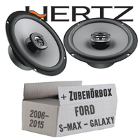 Hertz Lautsprecher FüR Ford S-Max/Galaxy Front/Heck Boxen Auto EinbauzubehöR/Set