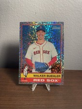 2025 Topps Heritage -  SP Walker Buehler #416 Chrome Silver Sparkle