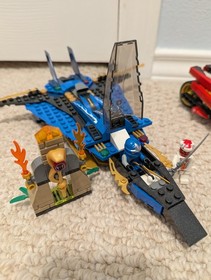 LEGO Ninjago Ice Dragon Attack Jay's Storm Fighter Kai's Blade 2260 9442 9441