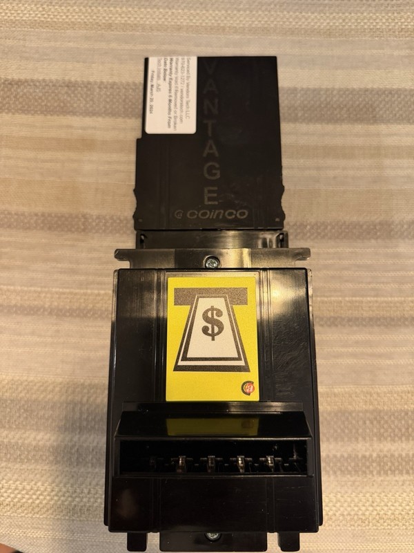 Coinco Vantage VL61R45US00 MDB Bill Validator Acceptor 110/24v