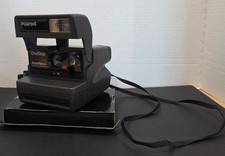 Polaroid One step Auto Focus Digital Exposure System Untested Instant Camera 600