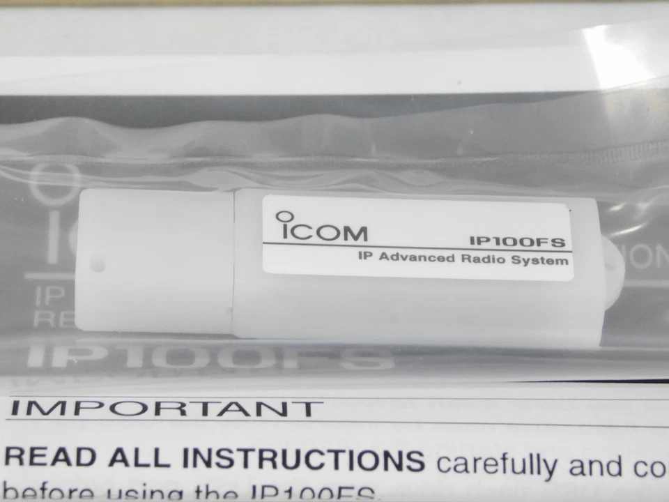 Icom IP100FS IP Advanced Radio System Remote Communicator for WiFi IP100H (new) - Image 2 of 3