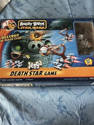 Angry Birds: Star Wars   Jenga Death Star Game Hasbro Great Condition