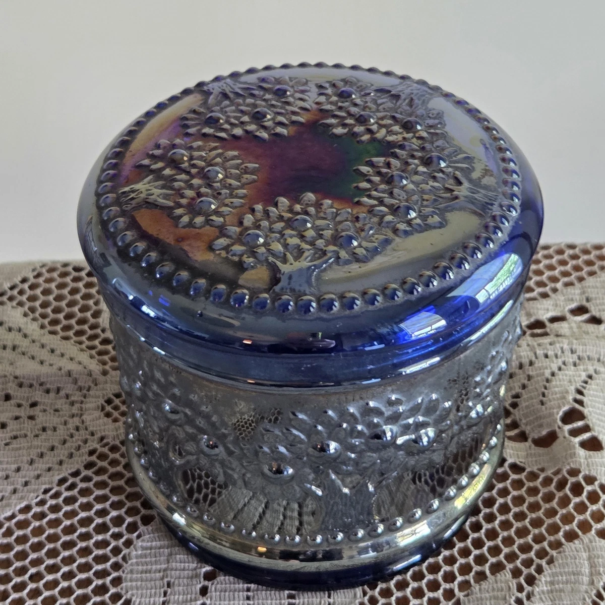 Fenton Powder Jar for sale | eBay