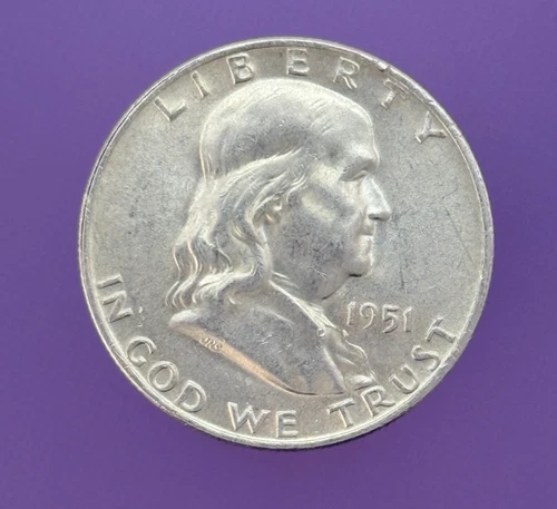 1951-D 50C Franklin Half Dollar Proof