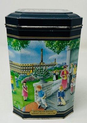 Vtg 1994 Hersheys Hugs Hometown Series #10 Canister Ice Cream