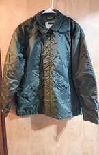 Vintage US Military Jacket Large Extreme Cold Weather Impermeable Heavy Duty