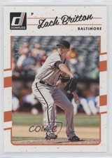 2017 Panini Donruss Aqueous Test 35/49 Zach Britton #58 07rd