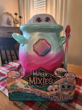 New, Magic Mixies Magical Misting Cauldron with Interactive - Rainbow!