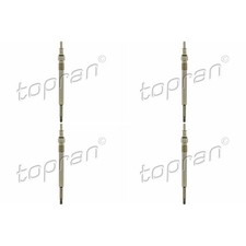 4x TOPRAN GLÜHKERZEN 400 449 passend für 4-ZYLINDER MERCEDES-BENZ C-KLASSE CLK