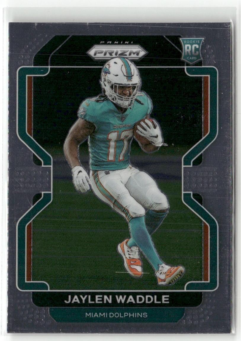 2021 Panini Prizm #338 Jaylen Waddle Miami Dolphins