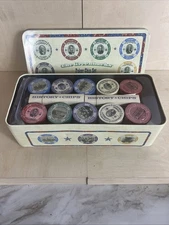 History Chips "The Greenbacks" Dollar Poker Chip and Cards Set- Complete Sealed 