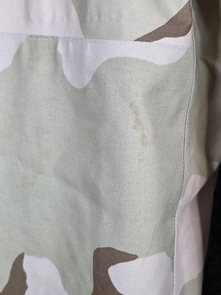 Pantalones militares ECWCS para hombre pequeños regulares camuflados costura gore clima frío manchado Foto 4 de 4