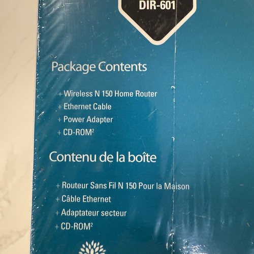 D-Link N 150 Home 150 Mbps 4-Port DIR-601 Wireless N Router Brand New Sealed - Picture 6 of 6