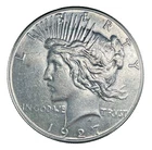 1927 S Peace Dollar AU-Almost Uncirculated 90% Silver $1 US Coin # 467