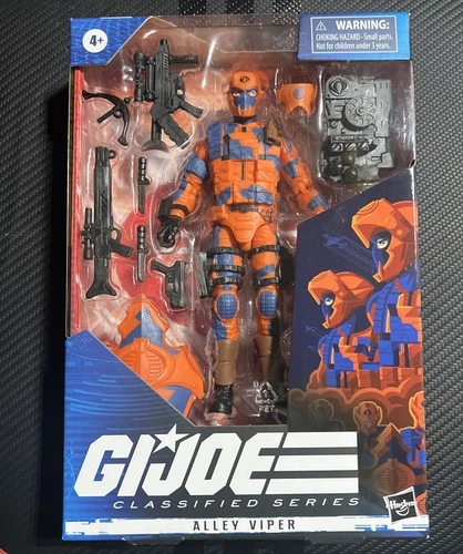 Gi Joe Classified Series 34 Alley Viper figure #34 Hasbro 6” -new
